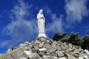 Statue Sainte marie aiguille de bavella