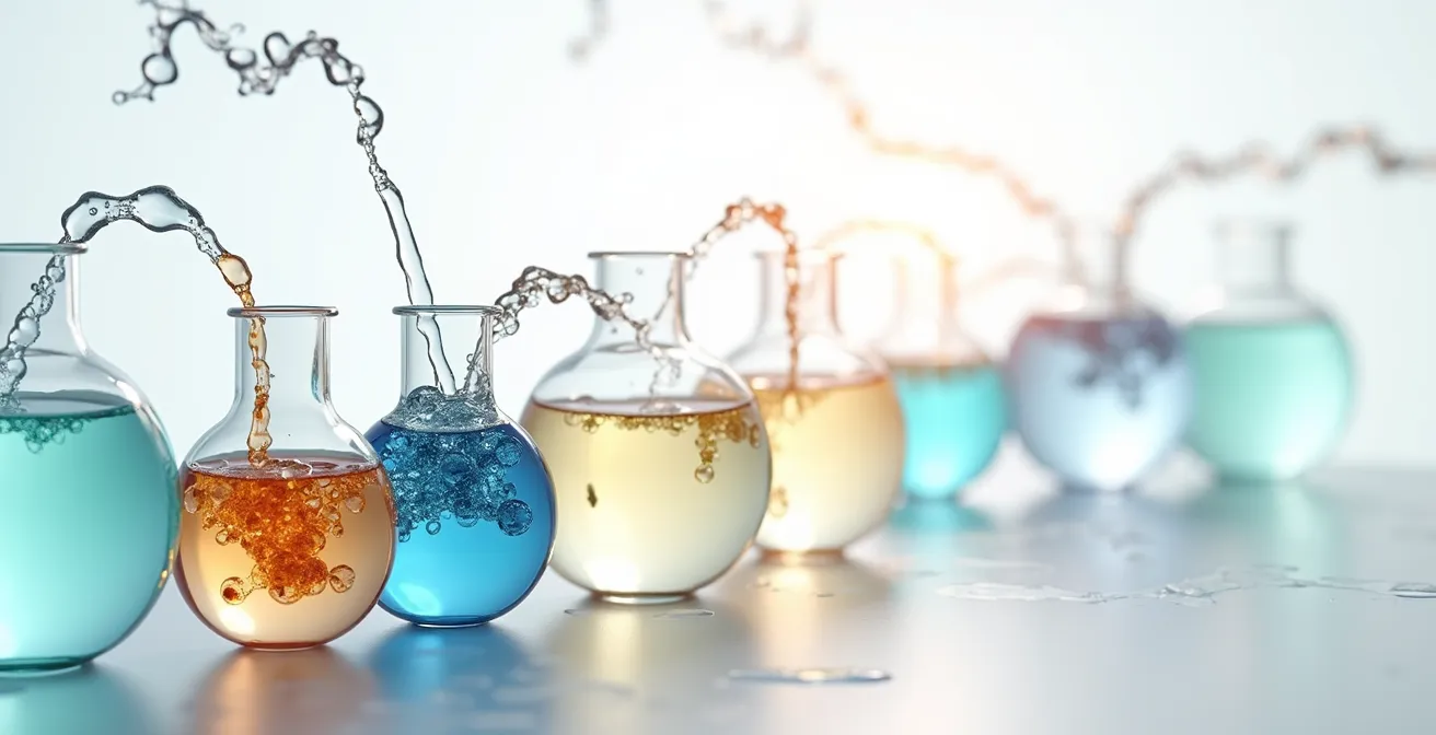 Représentation abstraite de flux monétaires entre différents acteurs du voyage