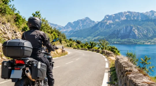 Road trip à moto en France